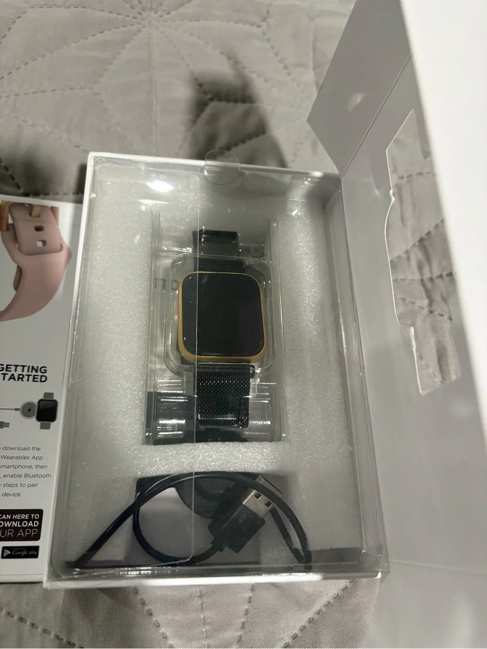 Air 3 Black Smartwatch